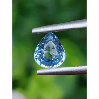 พลอย ไพลิน Blue Sapphire 0.70 กะรัต (Cts.) ดิบ Unheated