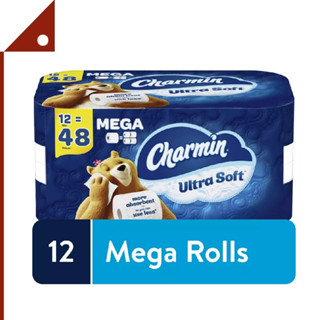 Charmin : CRMAMZ005* กระดาษชำระ Ultra Soft Toilet Paper, 12 Mega Roll