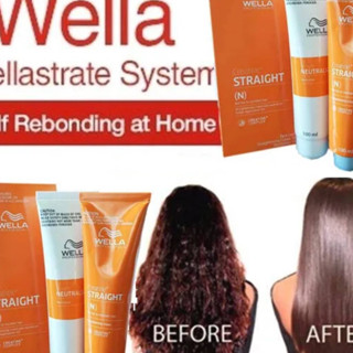 WELLA PROFESSIONAL Creatine Straight ชุดผลิตภัณฑ์ยืดผม