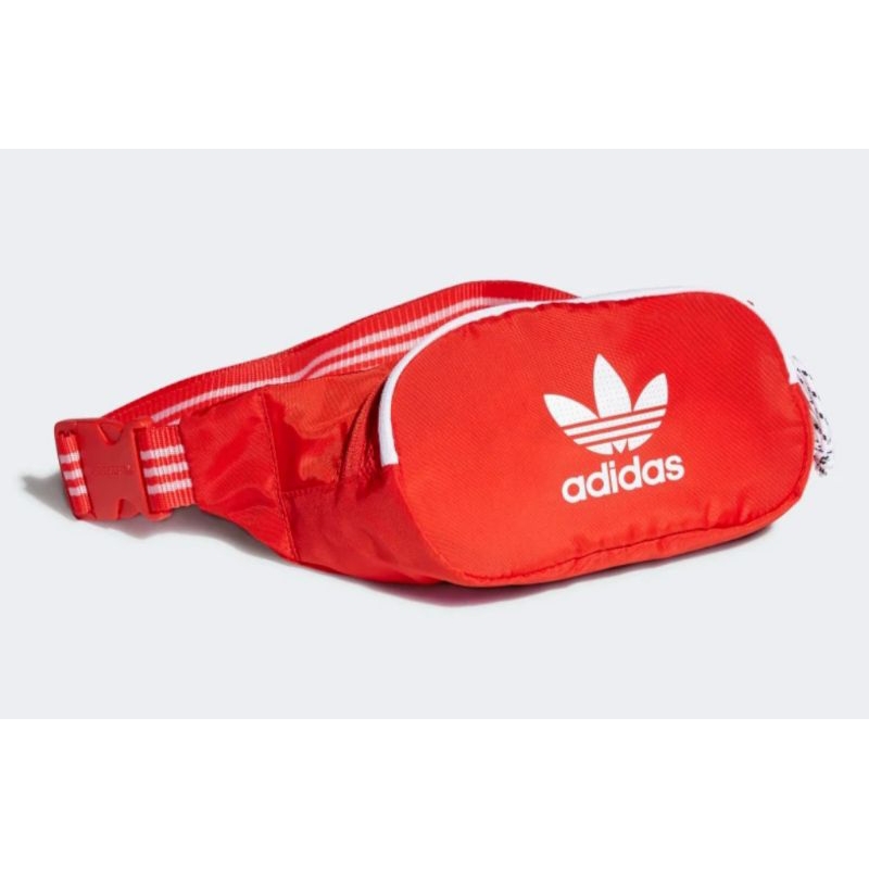 Adidas กระเป๋าคาดอก คาดเอว สีแดง (ของแท้100% ชอปไทย) สวย สะดุดตา น้ำหนักเบา จุของได้เยอะ