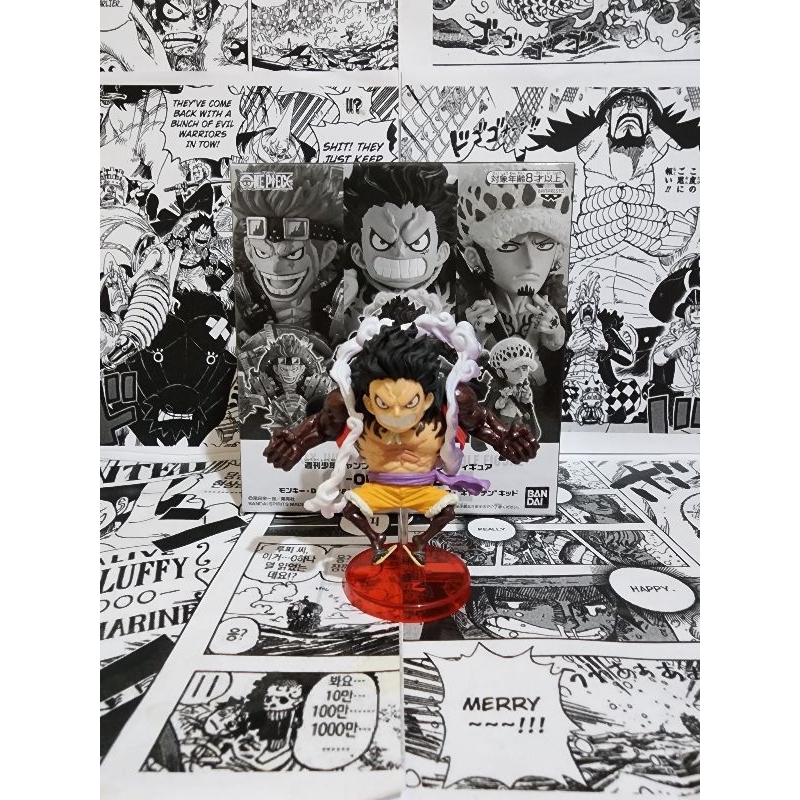 🔥[ของแท้]🔥 Wcf Luffy gear4 weekly jump - Onepiece