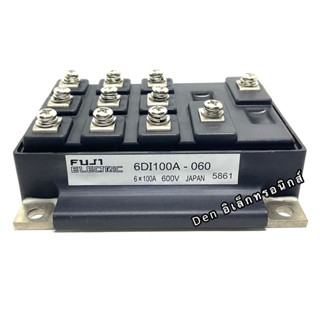 6DI100A-060 POWER TRANSISTOR MODULE 100A 600VโมดูลFuji Electric ของใหม่ สินค้าถ่ายจากสินค้าที่ร้านจริง ออกบิลได้