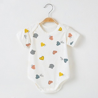 ชุดเด็กอ่อน บอดี้สูทขาเว้า SET#2  ผ้าโปร่ง ไม่ร้อน นุ่มนิ่ม …