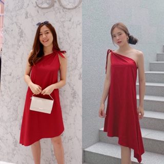 dress ผูกบ่า (มี 2 สี )