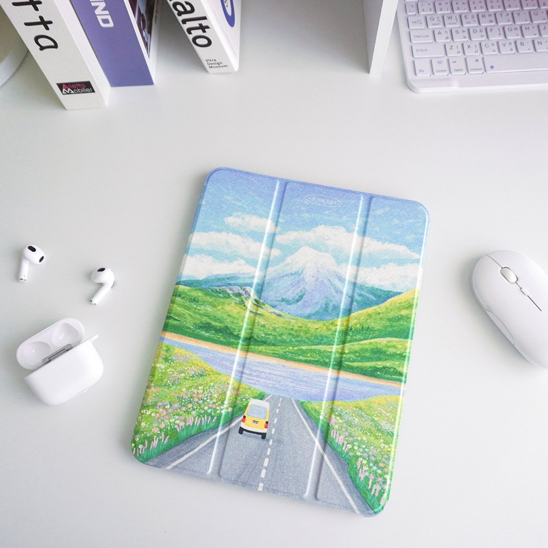 เคสไอแพดหลังขุ่น South Island for mini 7.9 8.3 gen5,6 9.7 gen7,8,9 10.2 Air3 10.5 Air4 Air5 Air6 10.9 / Gen10 Pro11 12.9