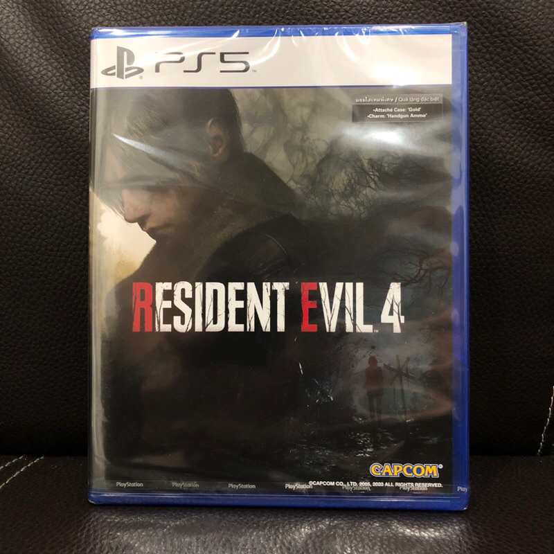 (( HOT )) แผ่นเกม PS4 PS5 : Resident Evil4 Remake