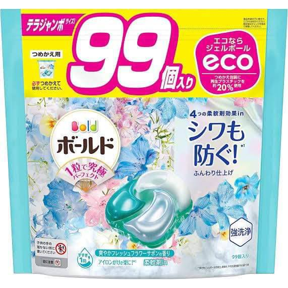 P&G Ariel BIO Science 4DGel Ball Refill 99ชิ้น P&G Ariel BIO Science 4D Gel Ball Refill 99 ชิ้น