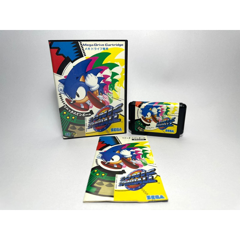 ตลับแท้ Mega Drive (japan)(MD)  Sonic Spinball