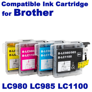 Compatible Ink Cartridge LC980 LC985 LC1100 for Brother DCP-J140W 145C 165C 185C 195C 197C 365CN 375CW 385C 395CN