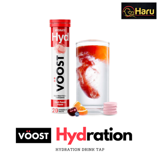 Voost Sport Hydration 20 Tablets : เม็ดฟู่อิเล็กโทรไลต์ สำหรับระหว่างออกกำลังกาย