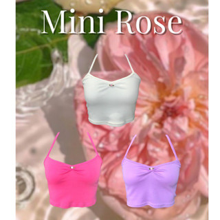 สายเดี่ยวเสื้อกล้าม Mini Rose พร้อมส่งด่วน‼️