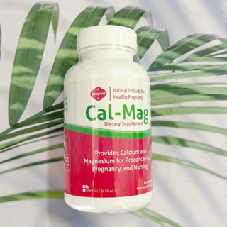 แคลเซียม แมกนีเซียม สำหรับว่าที่คุณแม่เตรียมตัวตั้งครรภ์ Peapod Cal-Mag 60 Capsules (Fairhaven Health®)