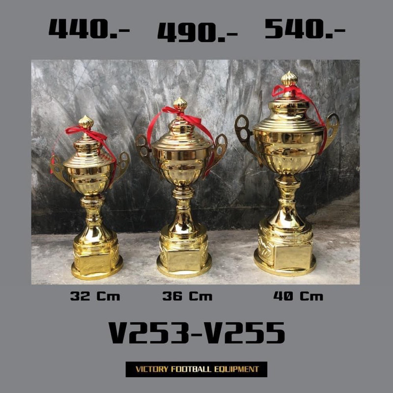 ถ้วยรางวัล Victory / โลหะ V253-V255