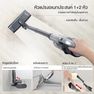 Simplus x PP Krit S5 Pro เครื่องดูดฝุ่นมือถือ เครื่องดูดฝุ่นไร้สาย ใช้ในรถยนต์,มาพร้อมการชาร์จที่ทรงพลัง XCQH009