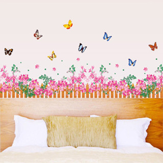 สติ๊กเกอร์ติดผนัง wall sticker pvc ต้นไม้ ดอกไม้ ลายนก ทะเล สติ๊กเกอร์แต่งบ้าน สติกเกอร์แต่งห้อง วอลเปเปอร์ AY756B