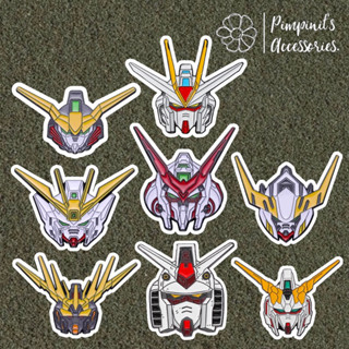 ʕ •ᴥ•ʔ ✿ พร้อมส่ง : เข็มกลัดเซ็ทหุ่นยนต์กันดั้ม | Gundam Robot Enamel Brooch Pin Set.