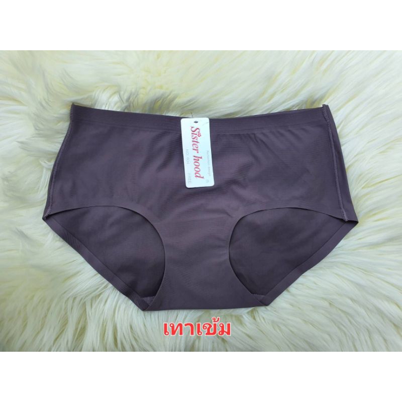 กางเกงในหญิง sister hood 604 ไร้ขอบกระชับเต็มก้นฟรีไซส์ XL - รูปที่ 5