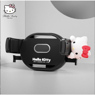 Hollo kitty ขายึดโทรศัพท์มือถือในรถยนต์ ช่องระบายอากาศในรถยนต์ การนำทางโทรศัพท์มือถือ วงเล็บยึด