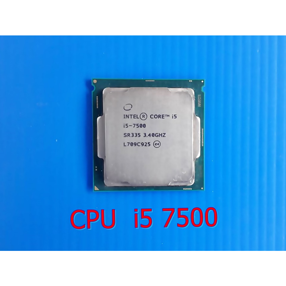 CPU (ซีพียู) INTEL CORE i5 7500 3.4 GHz ( LGA 1151 ) สินค้ามือสอง รับประกัน 1 เดือน