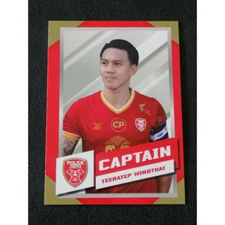 การ์ดฟุตบอล โปลิศเทโร เอฟซี ฤดูกาล 2022-23 (POLICE TERO SOCCER CARD )