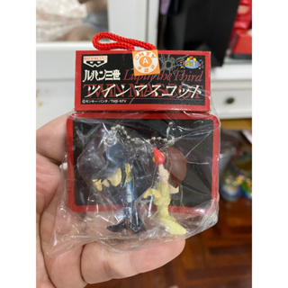 Jigen and Pycal from Lupin the Third Twin Mascot Figure Keychain l พวงกุญแจ เรื่อง จอมโจรลูแปง ที่ 3