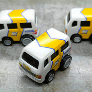 โมเดลรถ Pullback mini car Deliverly Van