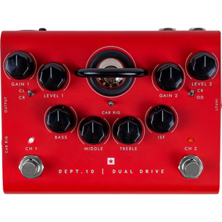 Blackstar Dept.10 Dual-Drive Pedal *ของแท้ประกัน 1ปี* เอฟเฟกกีต้าร์ Tube OverDrive Guitar Effect Pedal