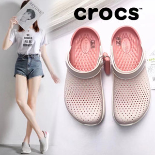 จัดส่งจากกรุงเทพ Crocs LiteRide Clog shop รองเท้าแตะผู้หญิง รองเท้าชายหาด รองเท้าแท้100%