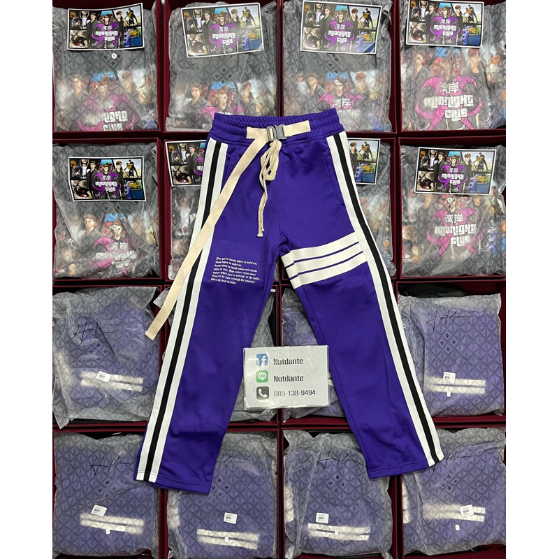 🔥Holdem แท้ 100%🔥 Holdem Purple baggy pants💜