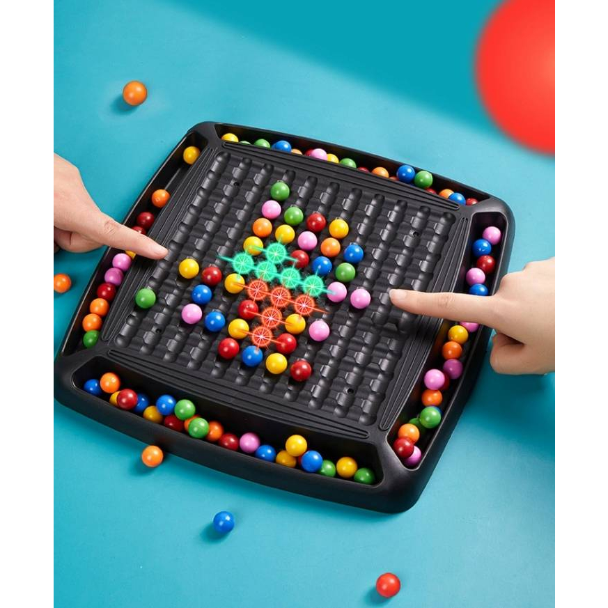ของเล่นฝึกสมาธิ เกมเรียงสีลูกบอล เสริมทักษะ เสริมจินตนาการ การคิด วิเคราะห์ ของเล่นเด็ก