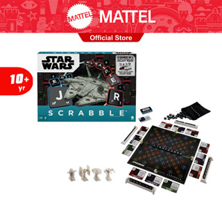 Mattel Scrabble Star Wars Edition เกมต่อคำภาษาอังกฤษ สแคร็บเบิลรุ่นสตาร์วอร์ส GYM75