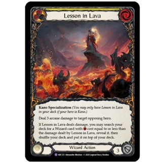 Flesh and blood: Lesson in Lava (Foil)​