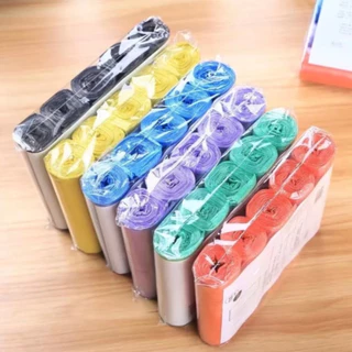 ถุงขยะแบบม้วน แพ็ค 75 ใบ (5 ม้วน) ถุงขยะ ถุงขยะพกพา ถุงขยะแบบฉีก