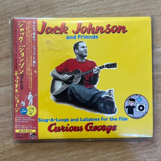 CD ซีดีเพลง Jack Johnson And Friends – Sing-A-Longs And Lullabies For The Film Curious George (แผ่นญี่ปุ่น)