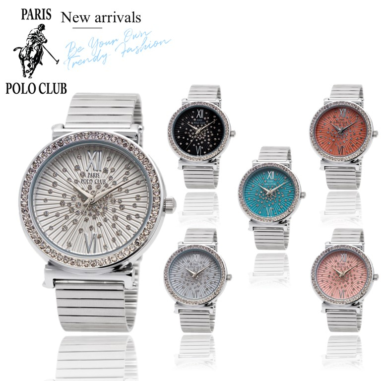 นาฬิกาข้อมือผู้หญิง Paris Polo Club รุ่น PPC-220504L