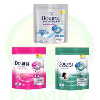 Downy ผลิตภัณฑ์ซักผ้า ดาวน์นี่ เจลบอล แบบถุง 13 ลูก"