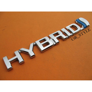 โลโก้  HYBRID TOYOTA