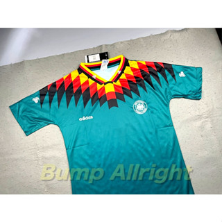 Retro : เสื้อฟุตบอลย้อนยุค Vintage ทีมชาติเยอรมัน German Away 1994 รุ่นปีกนก สุดคลาสสิค !!