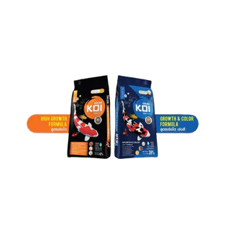 💥ลด150฿💥โค้ด FOODSK15 💥 ขนาด 15KG❗ อาหารปลาคาร์ฟ Sakura Koi (ซากุระ โค่ย) 🟠สูตรเร่งโต และ🔵สูตร2in1 ขนาด 15 กก.