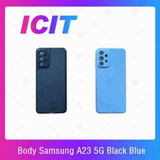 Samsung A23 5G อะไหล่บอดี้ เคสกลางพร้อมฝาหลัง Body For huawei y5prime/y5 2018 ICIT 2020