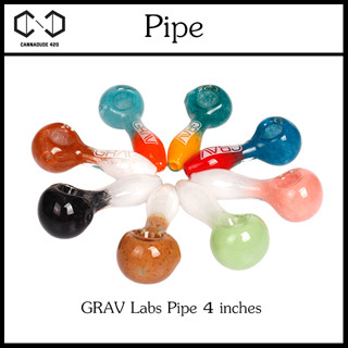 แจกันแก้ว บ้องแก้ว GRAV Labs Pipe 4" GR12