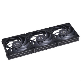 LIAN LI UNI Fan P28 3x120mm Triple Pack High Airflow (94CFM) PWM Fan with a Fan Speed Controller (UF-P28120-3W/3B)