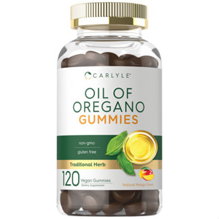 Carlyle Oregano Oil Gummies | 120 Count | Natural Mango Flavor