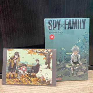 พร้อมส่ง!! spy x family สปายแฟมิรี่ เล่ม 10+การ์ด มือ1ในซีล **การ์ดใส่ซองใสให้ด้วยค่า**