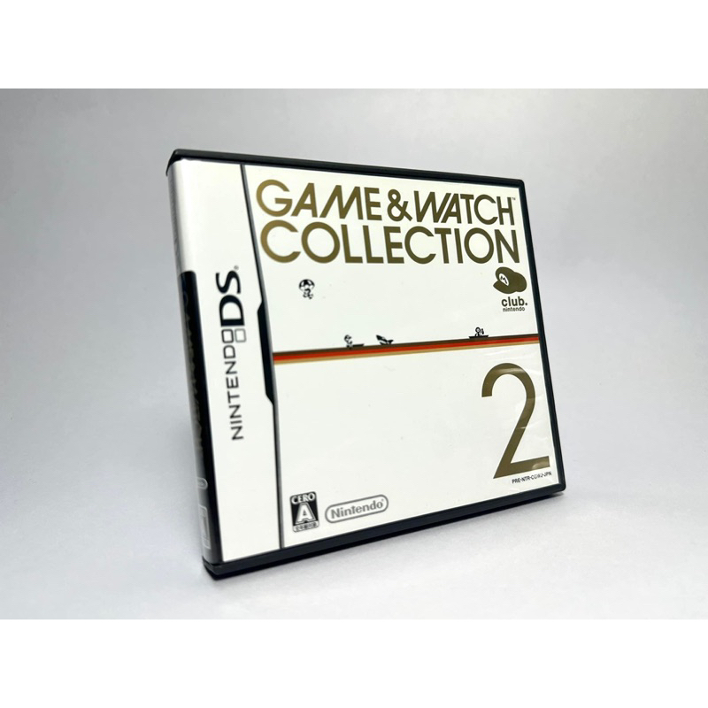 ตลับแท้ Nintendo DS (japan)(nds)  Game &amp; Watch Collection 2