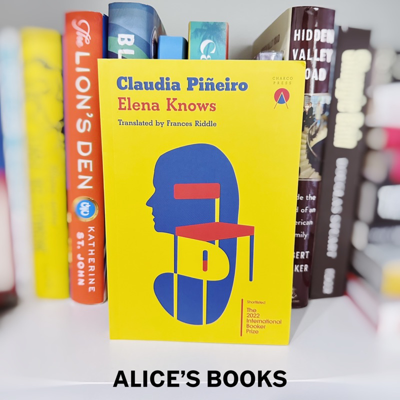 [มือสอง] หนังสือนิยายภาษาอังกฤษ Elena Knows by Claudia Piñeiro