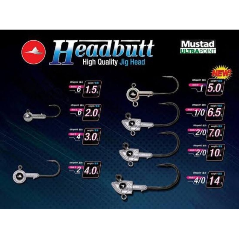 หัวจิ๊กปลายาง MAHSEER Meadbutt Mustad hook หัวจิ๊กปลายาง หัวจิ๊กใบสปิน