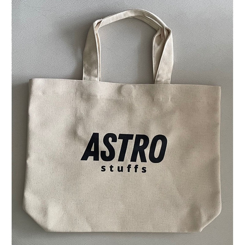 ไบรท์ วชิรวิชญ์ LOGO CANVAS TOTE BAG กระเป๋าผ้า ASTRO Stuffs