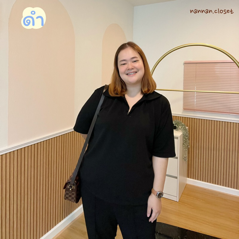 เสื้อโปโลไซส์ใหญ่อก54