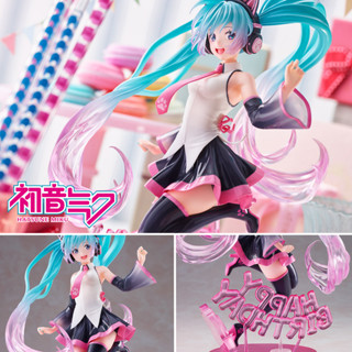 ฟิกเกอร์ Vocaloid Project Diva Arcade 2nd โวคาลอยด์ โปรเจกต์ดีวา Hatsune Miku ฮัตสึเนะ มิกุ Happy Cat Figure Anime โมเดล